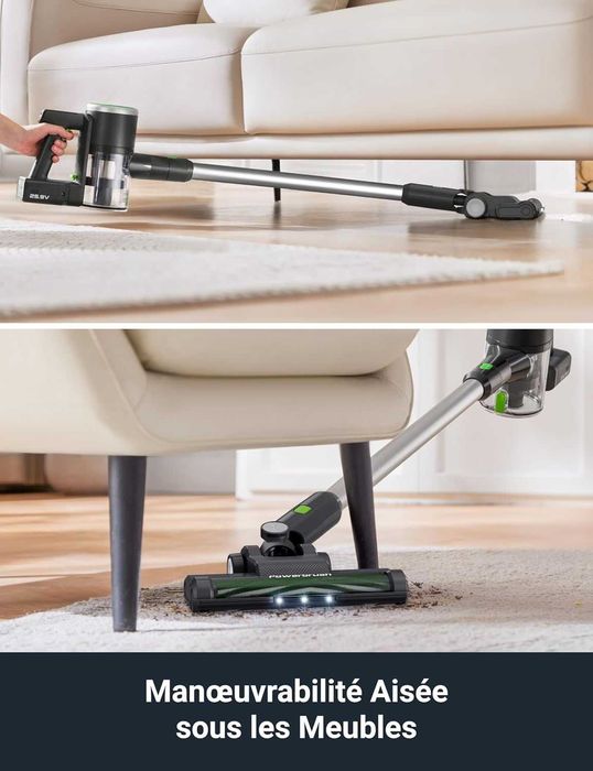 Вертикална безжична прахосмукачка Eureka NEC370, 300W, HEPA филтър