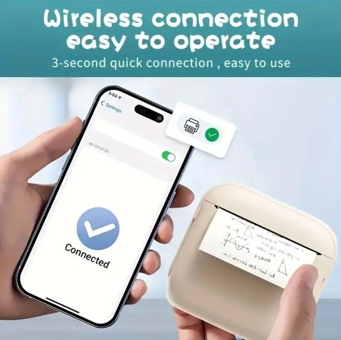 Мини мобилен принтер