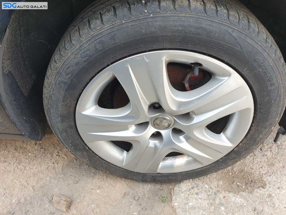 Set 4 Jante Roti Tabla cu Capace 5x120 225 50 17 R17 Opel Insignia A 2008 - 2017 Cod 13239884 [C7414]