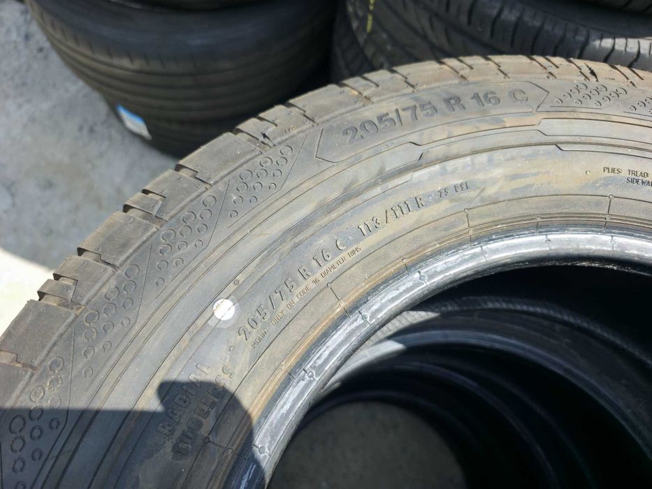 4 Anvelope de VARA - 205/75/16C 113/111R - Continental VanContact 200 - NOI - DOT 2020 !