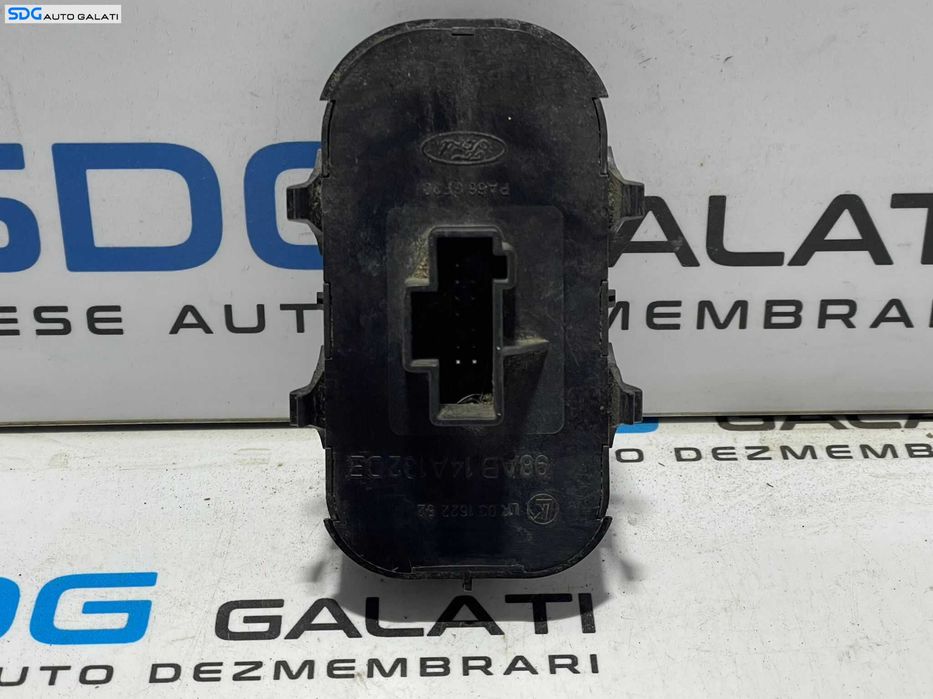 Panou Comanda Consola Butoane Geamuri Electrice Fata si Spate Ford Focus 1 1998 - 2004 Cod 98AB-14A132-DE 98AB14A132DE [L3196]