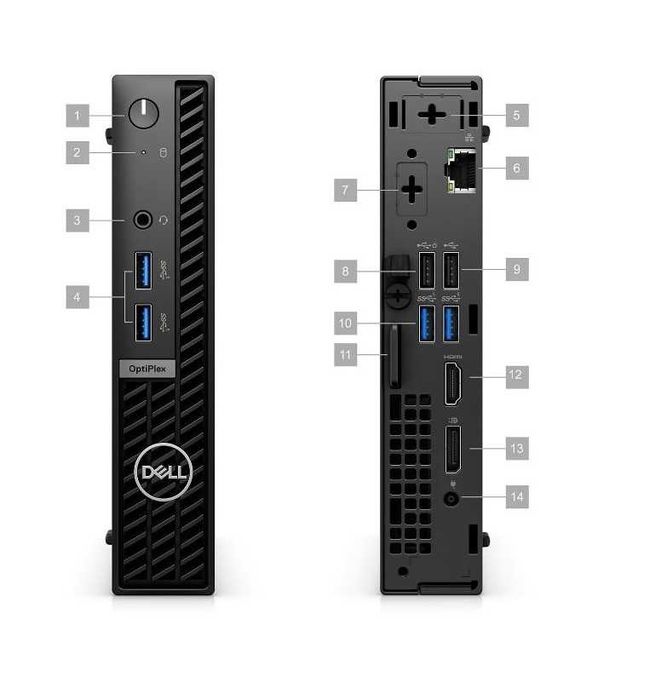 Mini PC Dell OptiPlex 7010 Micro i5 13500T 16GB RAM 512GB NVMe