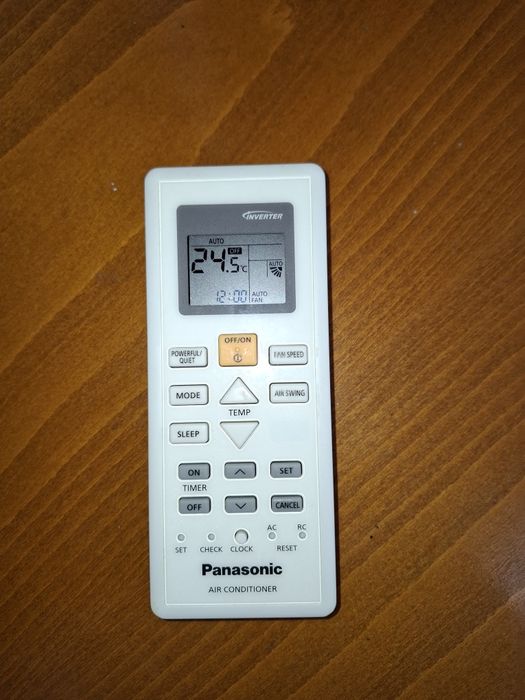 Дистанционно за климатик Panasonic 12 BTU