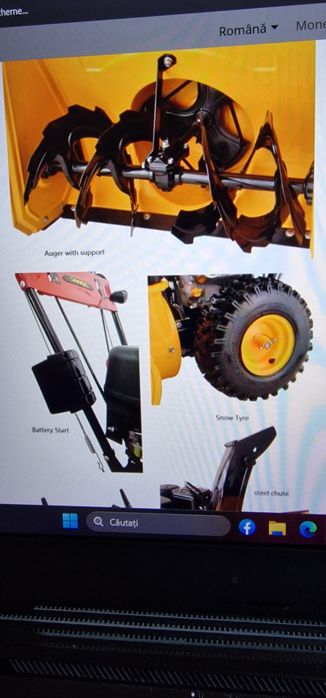 Freza de zapada Snow 650