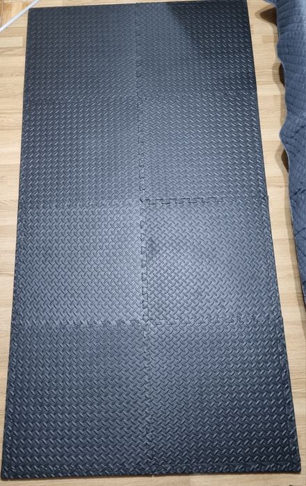 Saltea pentru exerciții Puzzle Mat II - GymBeam 8 piese