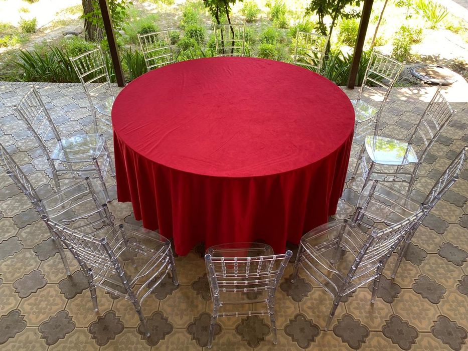 Прокат Элитные Посуды Стол Стулья