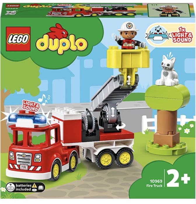 Lego duplo masina de pompieri