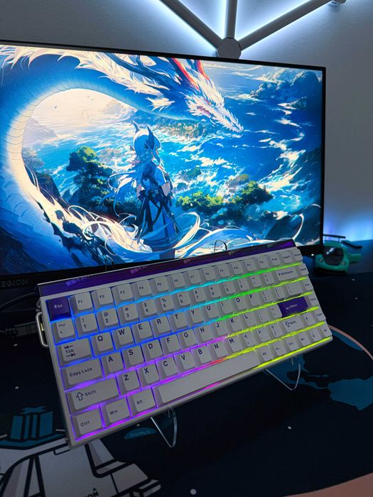 Tastatura Aula Hero 84HE / switch uri / stabilizatoare lubrifiate