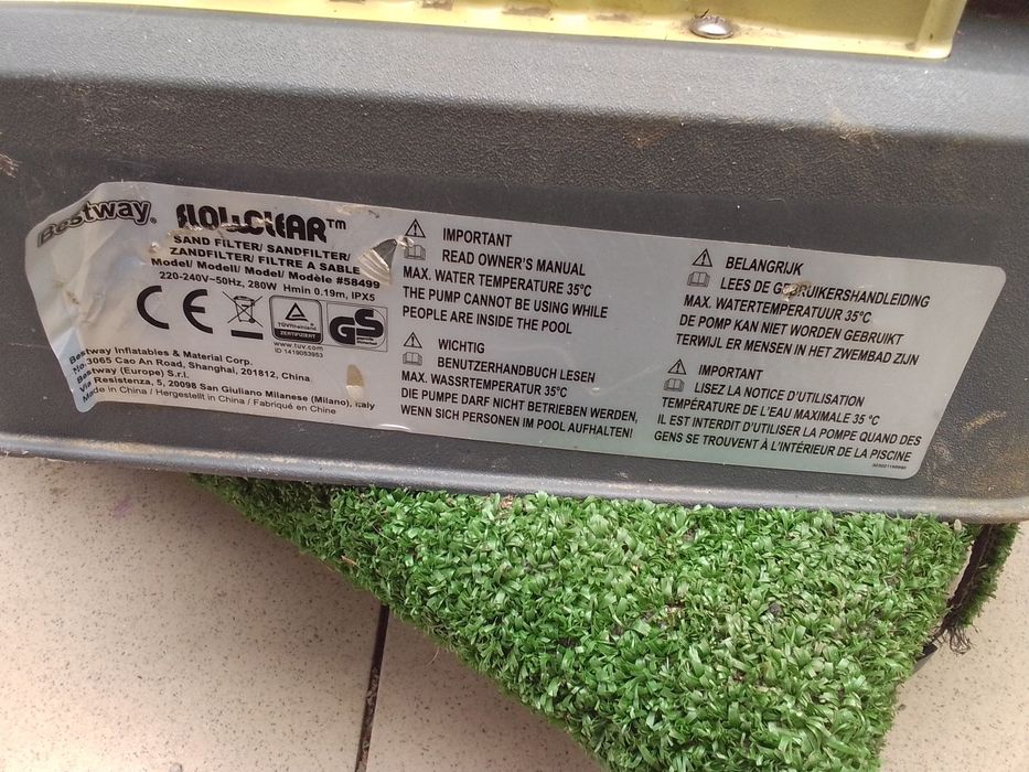 Vând filtru nisip piscine