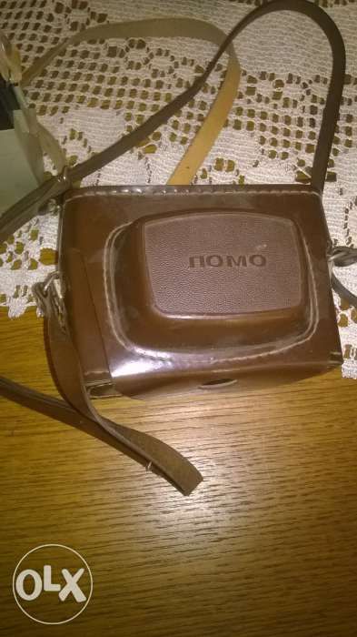 Aparat foto Smena, toc original, blitz, ap. luminozitate, aparat mărit