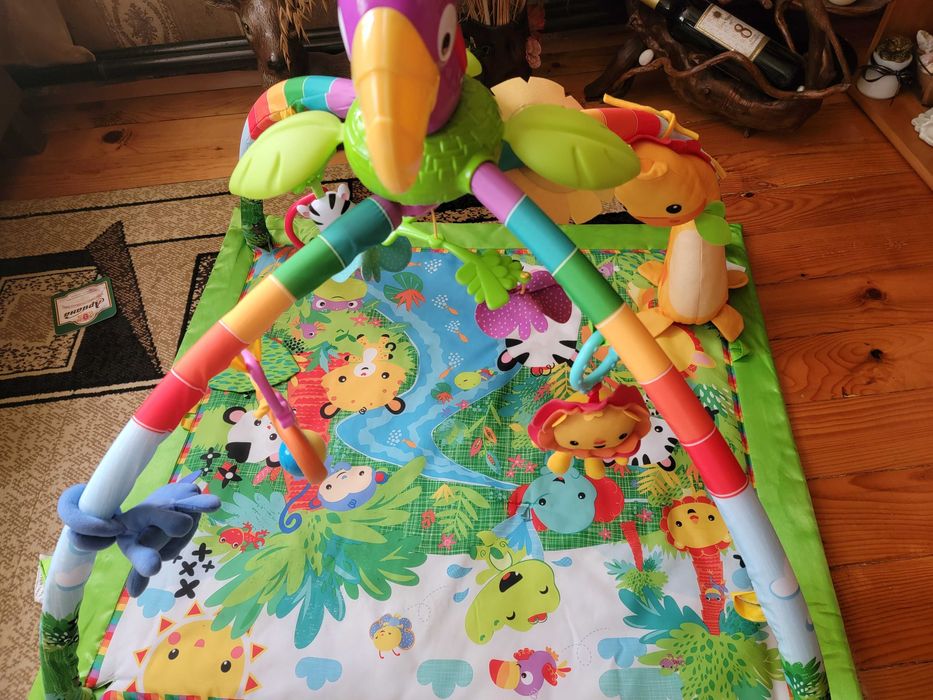 Бебешка активна гимнастика Fisher-Price Папагал + подаръци