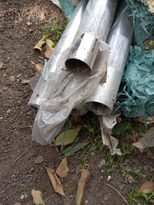 Труба нержавеющая новая