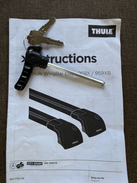 THULE  рейлинги оригинал