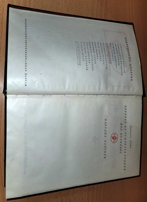 Дневник на чумавата година