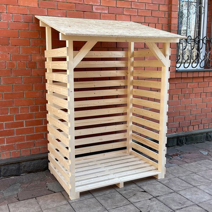 Дровники для дома и дачи