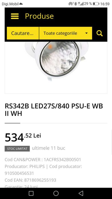 Spoturi led Philips, ideale pentru spatii comerciale și industriale !