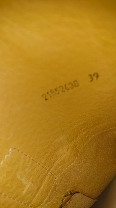 Дамски ботуши оригинални Bugatti чизми  естествена кожа 39 номер