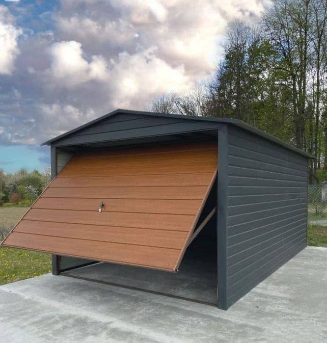 Vindem garaje pe structură metalică și magazine