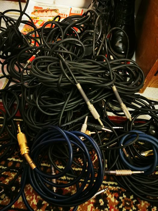 Cabluri Jak Jak pt instrumente Muzicale și pedale Sustine