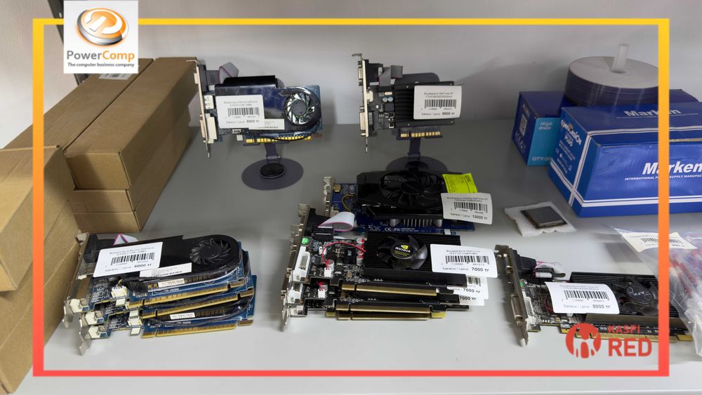 Видеокарты GT420, GT710, GT730