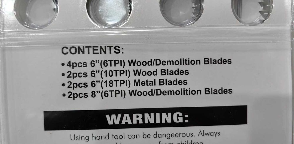 ШОК ЦЕНА!!! Комплект 10 броя Ножове за САБЛЕН/ПРОБОДЕН Трион.