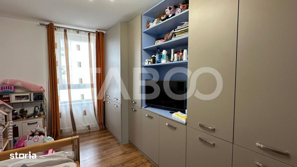 Apartament decomandat 3 camere mobilat utilat zona Arhitectilor Sibiu