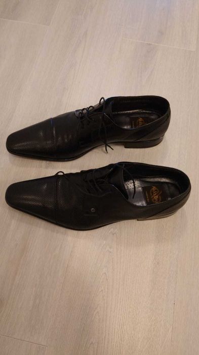 Pantofi piele barbati, Aldo Brue, made in Italy, talpa de piele, 44