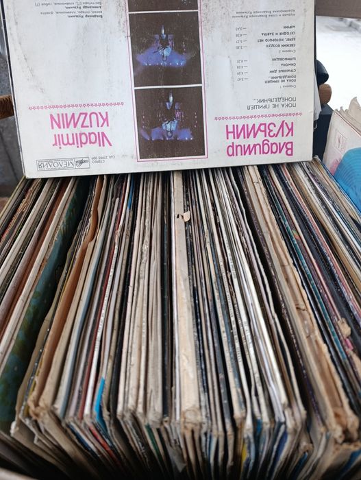 Советские пластинки.