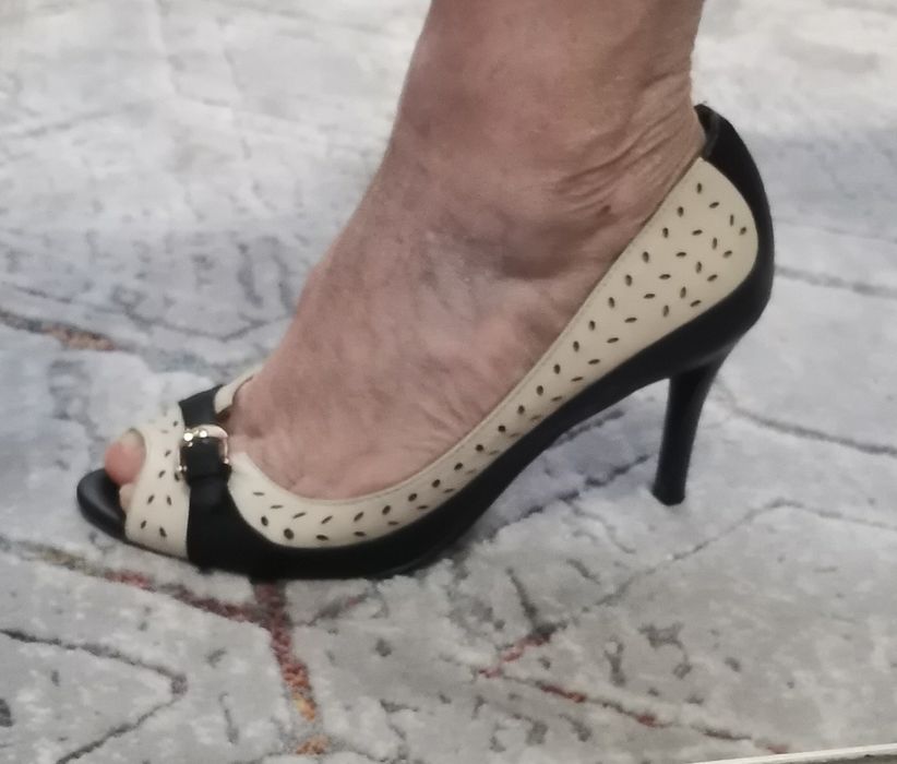 Туфли женские кожаные