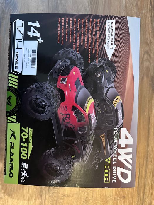 Rlaarlo Metal 1/14 Scale Brushless RTR Monster Truck, ROG1 гр. Елин ...