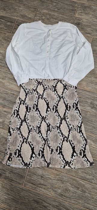 Fusta H&M animal print XL