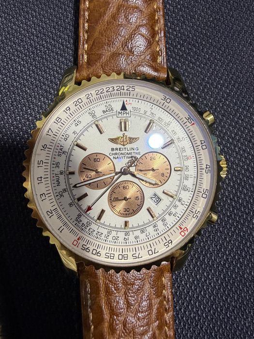 Японские Мужские часы Breitling Navitimer кварцевые Премиум