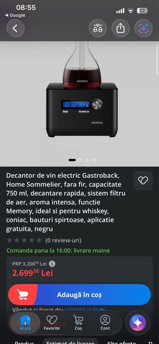 Vand produsul este nou