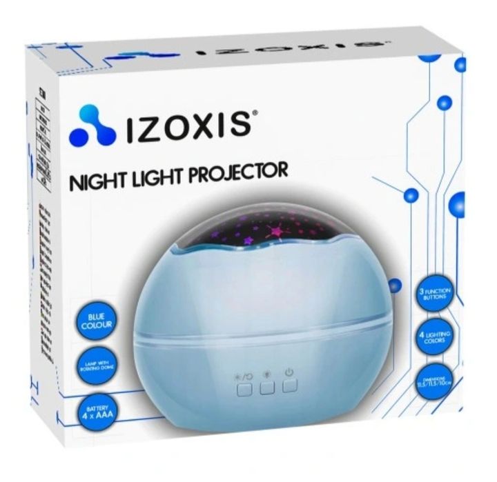 Прожекционна нощна лампа за детска стая