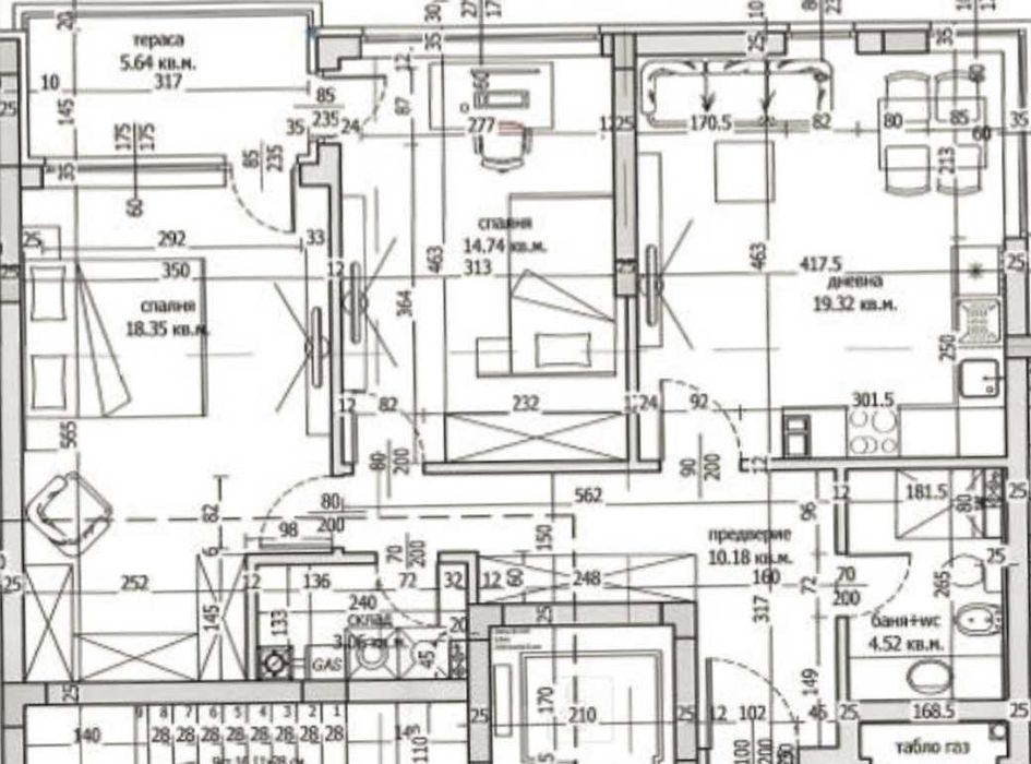 Продава се Тристаен апартамент в София, Малинова долина - 99 кв.м за 1633 €/кв.м - Снимка #4