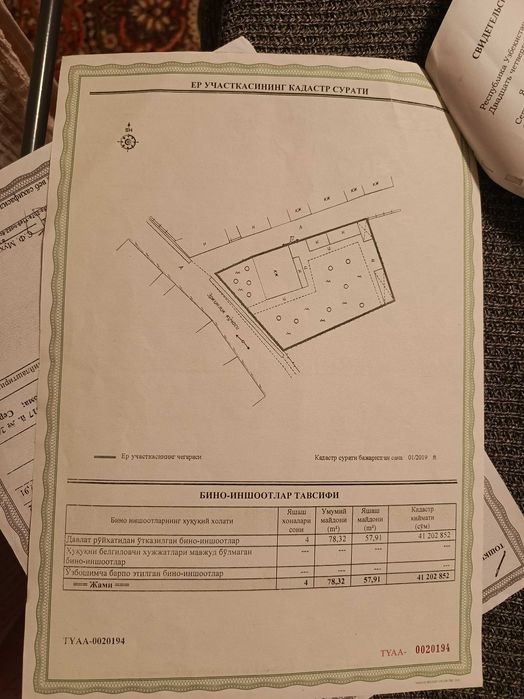 Участок 262 м² со всеми коммуникациями в Сергели! Готов к стройке