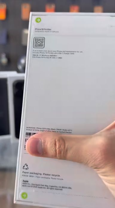 Apple 18 pro 256gb