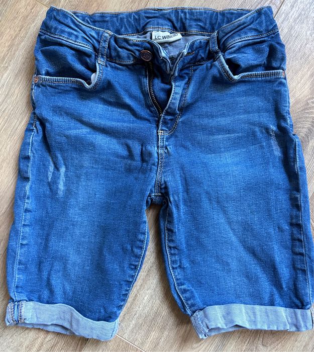 Пакет детски дрехи - дънки и блузи 152см