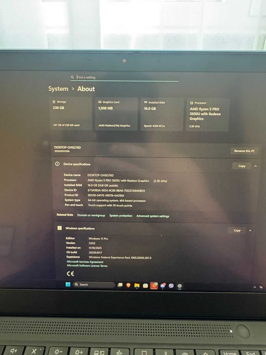 Лаптоп Lenovo ThinkPad t14s gen 2