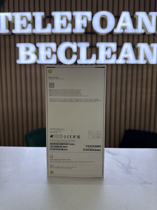 Iphone 17 Pro Max 1Tb Silver