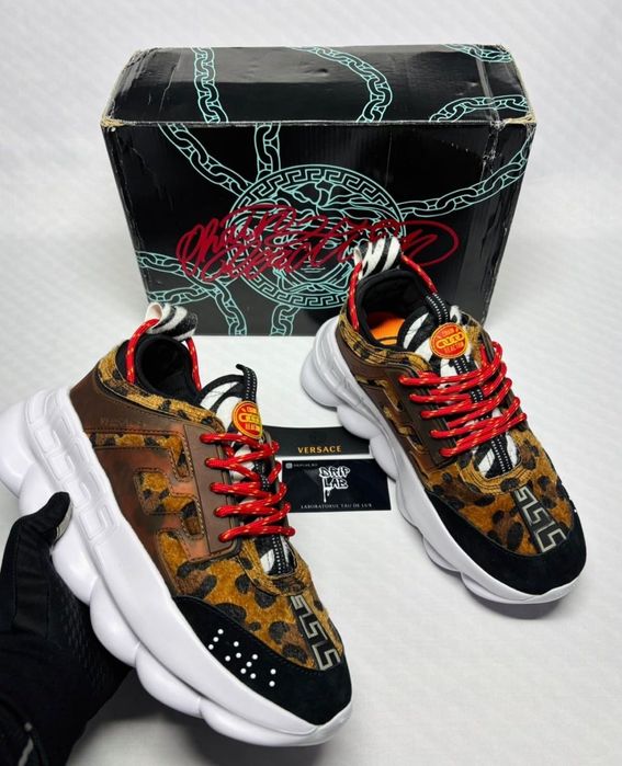 Adidasi Versace Chain Reaction Medusa / Calitate / Toate mărimile