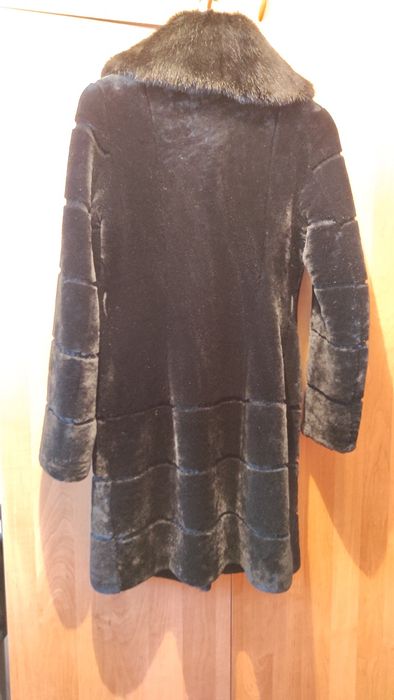 Шуба мутоновая теплая