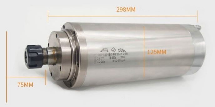 Шпиндель для фрезерный станок. 4.5кв