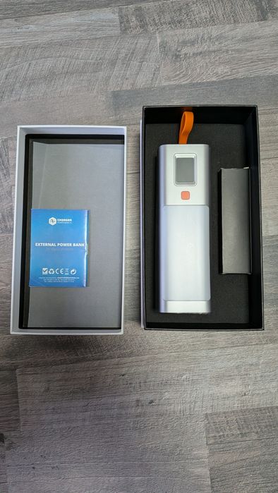 Power Bank A+ 40.000 mAh, 100W, PD, Fast Charge,Lanternă, Nou