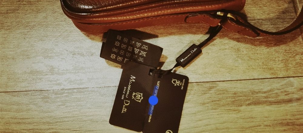 Geantă husă de piele pentru telefon Massimo Dutti nouă cu etichetă