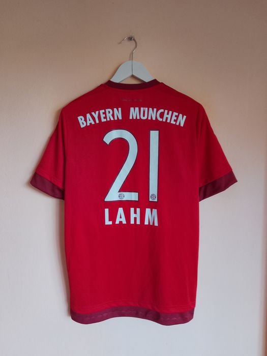 Tricou Fotbal Bayern Munchen #21 Lahm 2015/16 Home