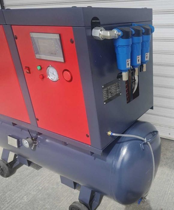 Винтов компресор с променлива честота и изсушител