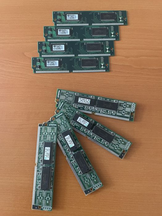Retro memorii edo 16mb 72 pini