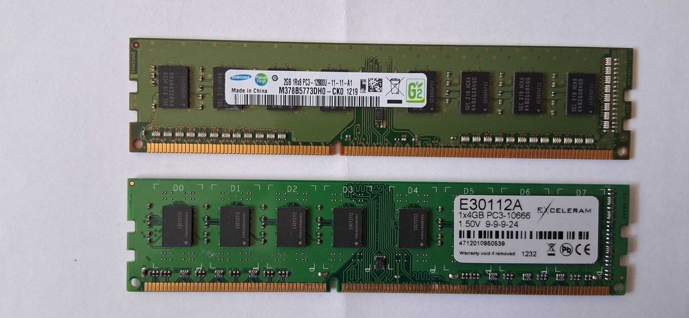 RAM памет DDR3 за настолен компютър - 4GB и 2GB и Сони 2ТВ