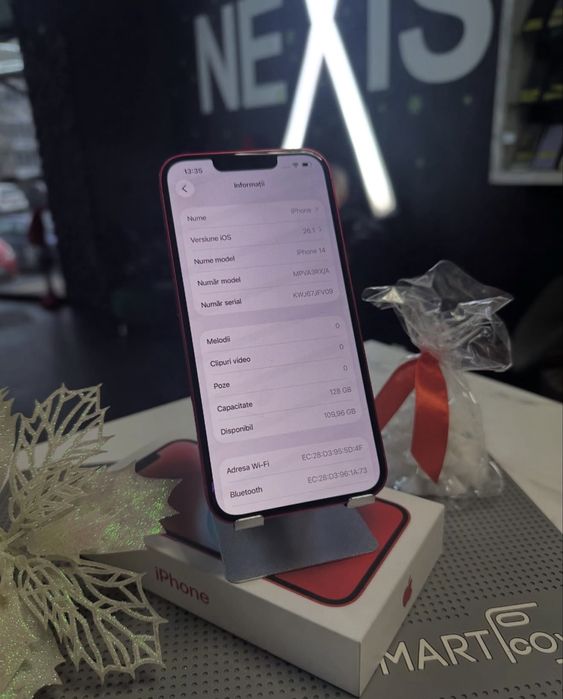 Magazin Telefoane / iPhone 14 128GB Red / Garantie